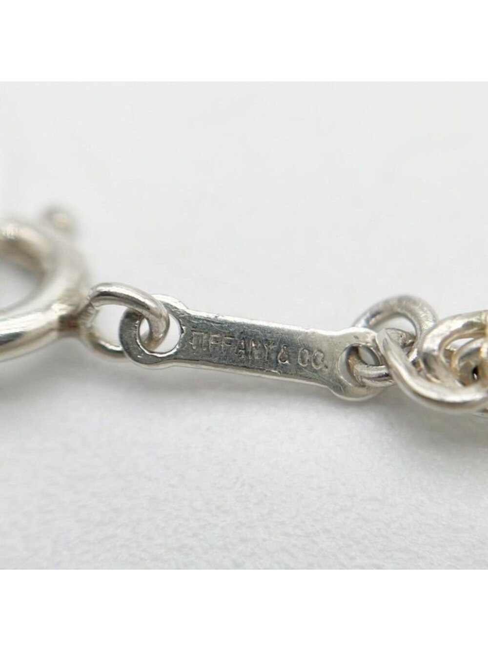 Tiffany & Co Bracelet Silver Gold Twist Chain Combination - Picture 4 of 4